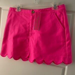 NWT Lilly Pulitzer Colette Skort with Scallop Hem